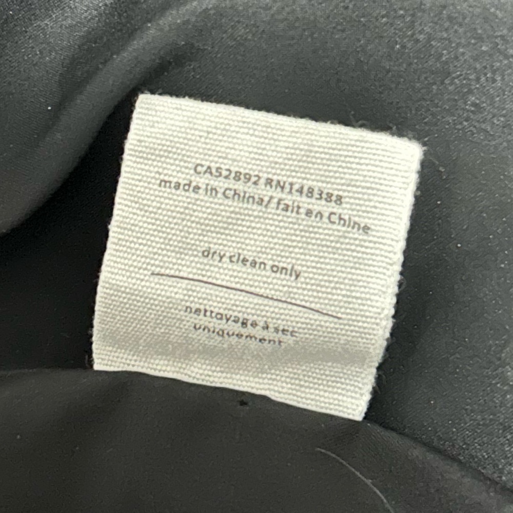 OAK + FORT Black Puffer Jacket Oversized Quilted Design - Picture 9 of 9